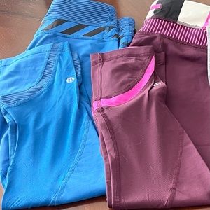 Lululemon crop leggings size 6